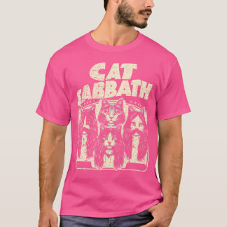 Camiseta Engraçado Gato Inglês Rock Banda Música Soprada