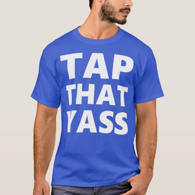 Camiseta Engraçado Gay LGBTQ Arraste a Rainha Humor Toque N (Frente)