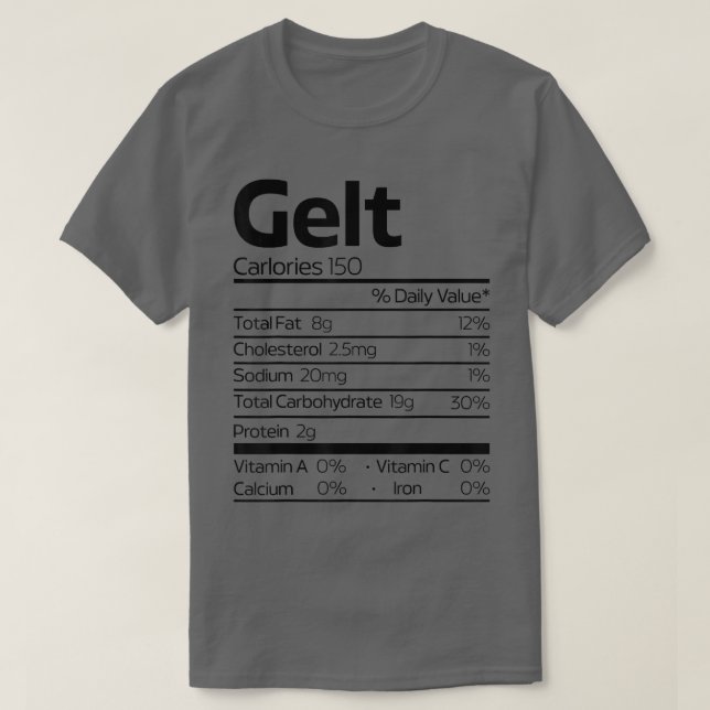 Camiseta Engraçado Gelt Nutrição Fato de Natal Comida Hanuk (Frente do Design)