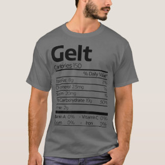 Camiseta Engraçado Gelt Nutrição Fato de Natal Comida Hanuk