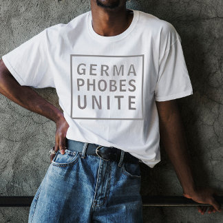 Camiseta Engraçado Germaphobs Une Tema Pandêmico