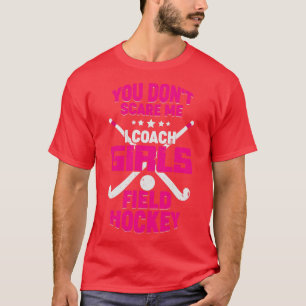 Camiseta Engraçado Gift do Treinador de Hóquei em Campo de