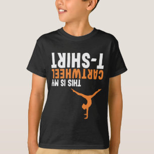 Camiseta Engraçado ginástica Garota Exercício Exercício