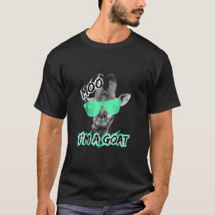 Camiseta Engraçado Girafa Moo Sou Um Presente De Animal De