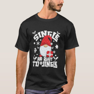 Camiseta Engraçado Gnomo De Natal Para Solteiro Adulto E Pr