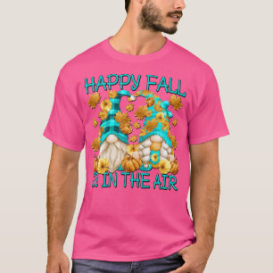 Camiseta Engraçado Gnomo Fall Cote Cite Para Avós Cute Autu