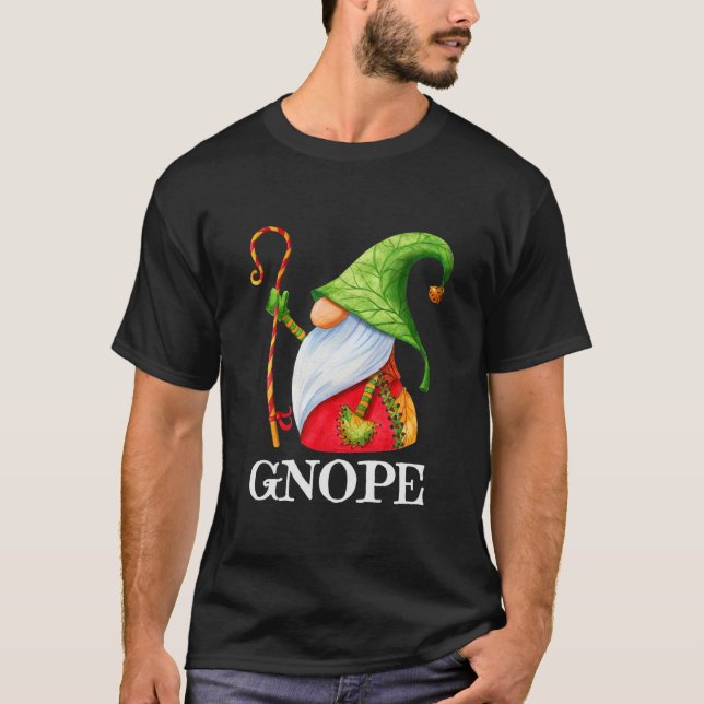 Camiseta Engraçado GNOPE Nórdico Gnomo Escandinavo Elf suec (Frente)