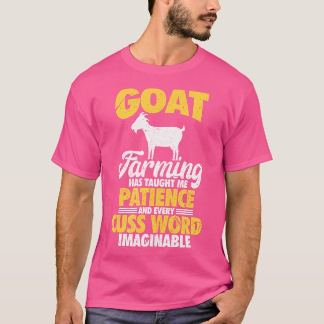 Camiseta Engraçado, Goats Farmer (Frente)