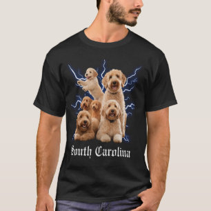 Camiseta Engraçado Golden Doodle Bootleg South Carolina