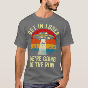 Camiseta Engraçado goleiro de hóquei em gelo indo para a pi