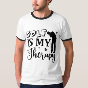 Camiseta Engraçado Golfe, esportes de arte T-Shirt
