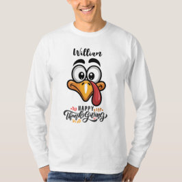 Camiseta Engraçado Goofy Turquia Enfrenta Cartoon Personali