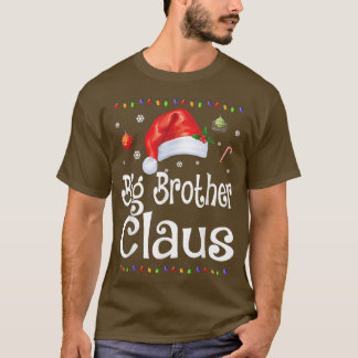 Camiseta Engraçado Grande Irmão Claus Papais noeis de Pijam
