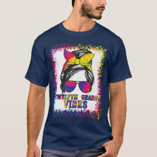 Camiseta Engraçado Grau 12 Vibes Mensagem Voltando Ao Ki Da