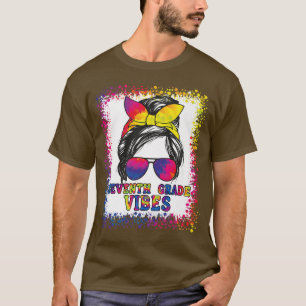 Camiseta Engraçado Grau 7 Vibes Mensagem De Volta Para A Cr