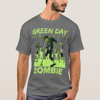 Camiseta Engraçado Green Day Billie Joe Zumbi engraçado