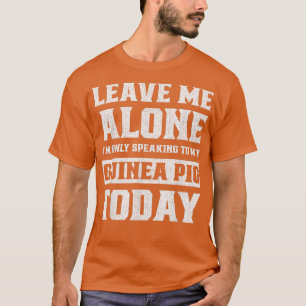 Camiseta Engraçado Guiné Pig Cotação Vintage Design Guiné P