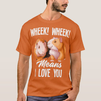 Camiseta Engraçado Guiné Pig Lover Guiné Proprietário de Po
