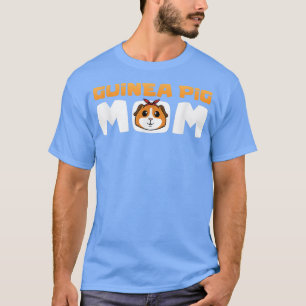 Camiseta Engraçado Guiné Porco Mãe Mulheres