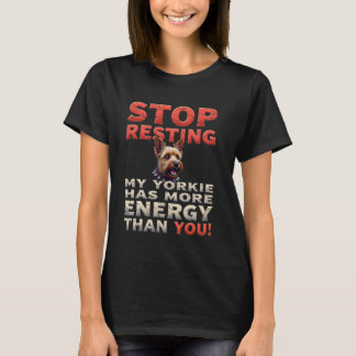 Camiseta Engraçado Gym Gift para Proprietários de Cachorros