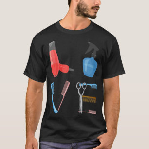 Camiseta Engraçado Hairstylist Shirt Love Haircuts Salon Ha