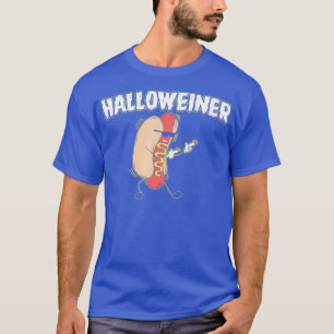 Camiseta Engraçado Halloweiner Halloween Hot Dog Tshirt