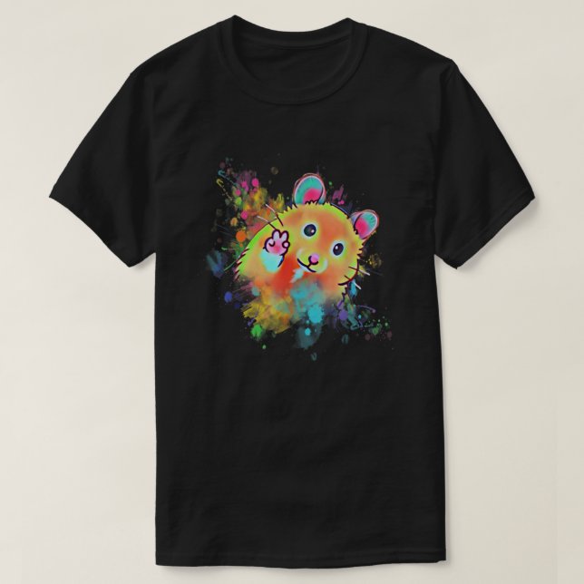 Camiseta Engraçado Hamster T Para Meninos, Raparigas, Homen (Frente do Design)