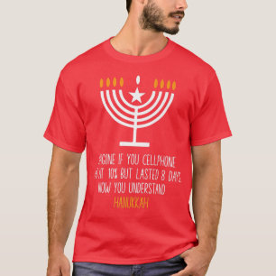 Camiseta Engraçado Hanukkah Jewish Holiday Channukah Jew Di