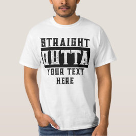 Camiseta Engraçado 'Hetero Fora do Texto' Paródia Camisa-T