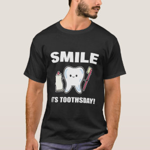 Camiseta Engraçado Higienista Oral Dentista
