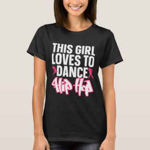 Camiseta Engraçado Hip Hop Dançando Arte Para Crianças Meni