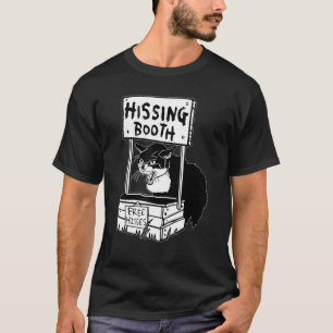 Camiseta Engraçado Hissing Gatinho Gatinho Gatinho Gatinho 