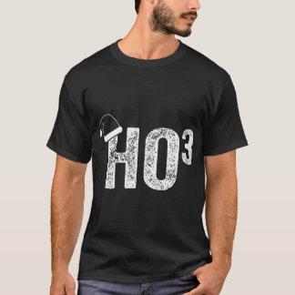 Camiseta Engraçado Ho Ho Ho Ho 3 Professor de Matemática Sa