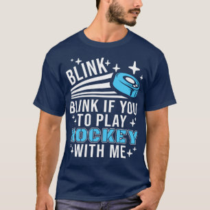 Camiseta Engraçado Hockey