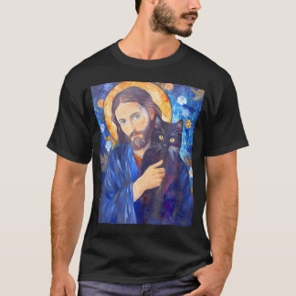 Camiseta Engraçado Hockey Jesus salva Goalie