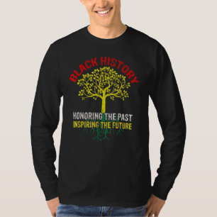 Camiseta Engraçado Honrar O Passado Inspirando O Futuro Neg