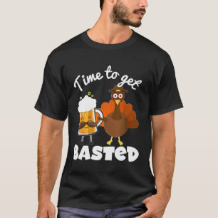 Camiseta Engraçado Hora De Ação De Graças Para Tornar O Pun