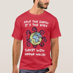 Camiseta Engraçado Horror Filmes Fan Vintage