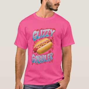Camiseta Engraçado Hotdog Lover Glizzy Gobbler Gladiator Nú