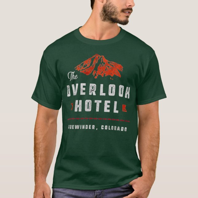 Camiseta Engraçado Hotel Overlook (Frente)
