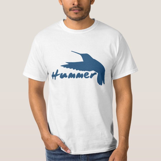 Camiseta Engraçado Hummingbird (Frente)