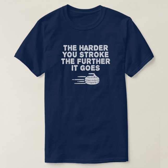 Camiseta Engraçado Humor Adulto Sarcástico Duro de Curva (Frente do Design)