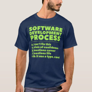 Camiseta Engraçado Humor de Codificação do Desenvolvedor de