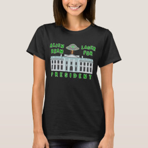 Camiseta Engraçado humor eleitoral político   Feixe laser A
