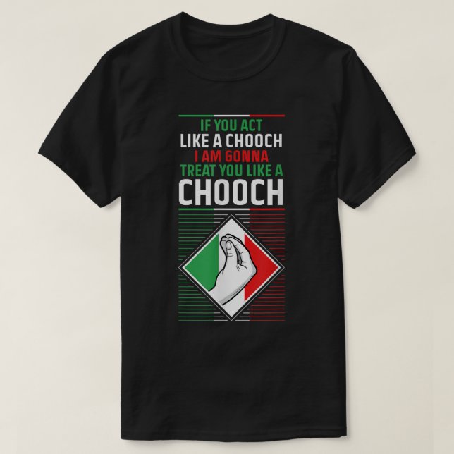 Camiseta Engraçado Humor Italiano Cotação Slang Diversão It (Frente do Design)