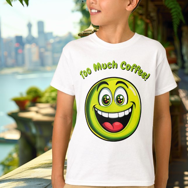 Camiseta Engraçado Hyper Emoji Kids T-Shirt (Criador carregado)
