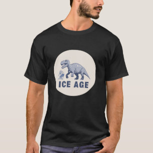 Camiseta Engraçado Idade do Gelo e Dinossauros