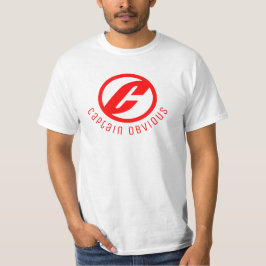 Camiseta Engraçado Idea CAPITÃO ÓBVIO