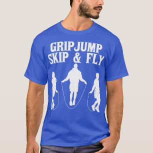 Camiseta Engraçado Ignorando Corda Pulando Corda Segurando