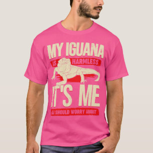 Camiseta Engraçado Iguana Amante de os animais Gift